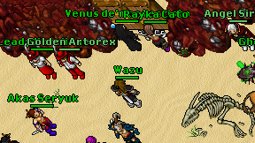 Wazu on screen