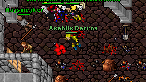 Axeblix Darros on screen