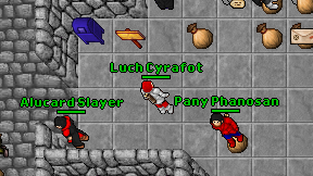 Luch Cyrafot on screen