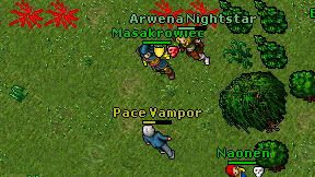 Pace Vampor on screen