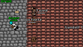 Tazed on screen