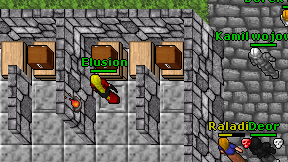 Elusion on screen