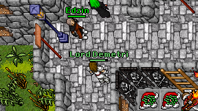 Lord Demetri on screen