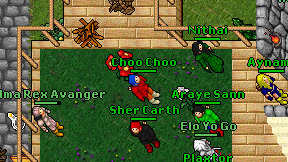 Choo Choo on screen