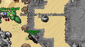 Sorcerer Descafeinado on screen