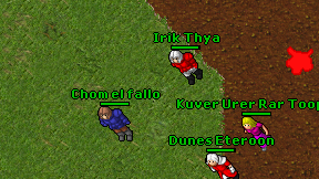 Chom el fallo on screen