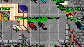 Master Darkraver on screen
