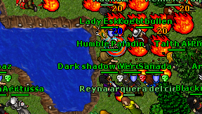 Humble Paladin on screen