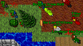 Sir Lord Pitteus on screen