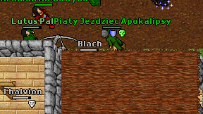 Blach on screen