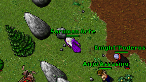 Saruman Arte on screen