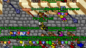 Fires Troll on screen