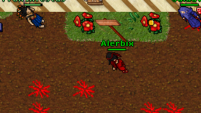 Alerbix on screen