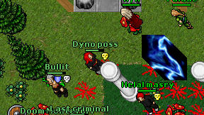 Dyno poss on screen