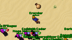 Kreydar on screen