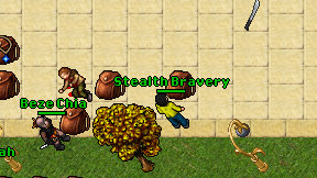 Stealth Bravery on screen
