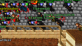 Starion Tanix on screen