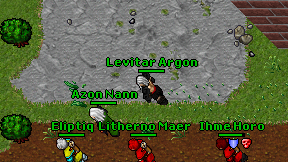 Levitar Argon on screen