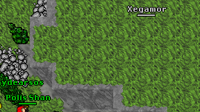 Xegamor on screen
