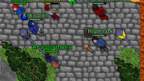 Hiperos on screen