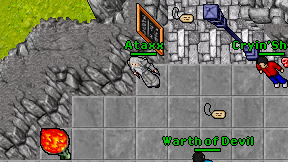 Ataxx on screen