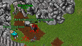 Arkstelgor Fennakob on screen