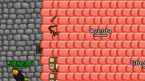 Azelda on screen