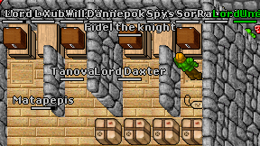 Lord Daxter on screen