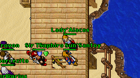 Lady'Aiacos on screen