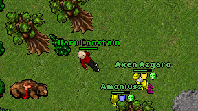 Baru Constain on screen