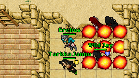 Erelius on screen