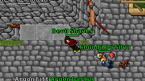 Devil Shaves on screen