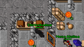Chrisshadow on screen