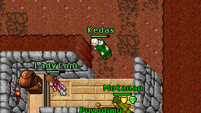 Kedas on screen
