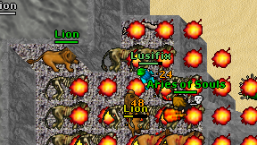 Lusifix on screen