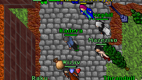 Radera on screen