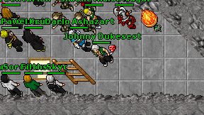 Johnny Dukesest on screen