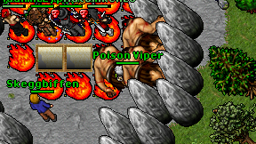 Poison Viper on screen