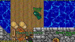 Vaxir on screen