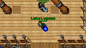 Luke Legend on screen