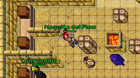 Maguita del Flow on screen