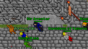 Sir Aventar on screen