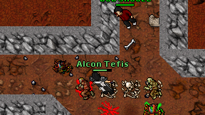 Alcon Tefis on screen