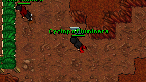 Cyclop of luminera on screen
