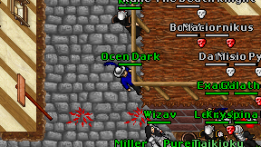 Ocen Dark on screen