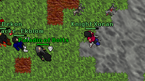Knight Xoran on screen