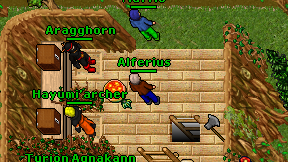 Alferius on screen