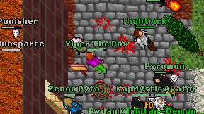 Viper The Pox on screen