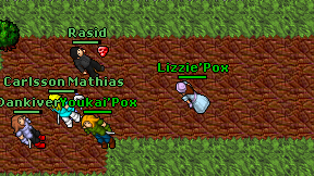 Lizzie'Pox on screen