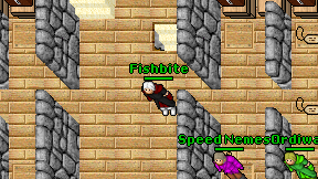 Fishbite on screen